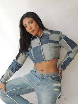 Chaqueta patchwork
