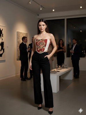Corset Corazón de Rosas