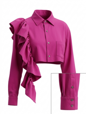 Camisa con volados